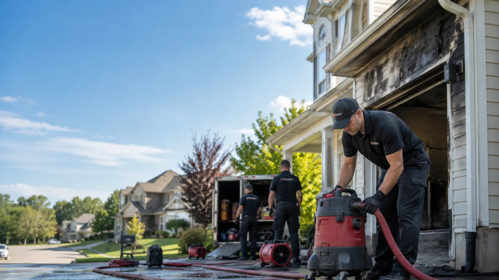 Fire And Smoke Damage Restoration in Lane, SD near me